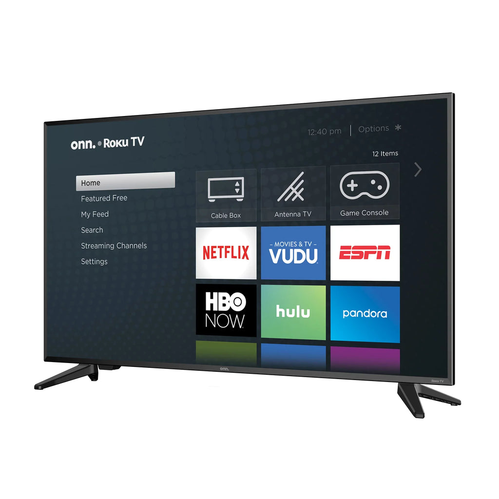 40" (100005395) TV onn. Class FHD Smart 1080p Roku LED