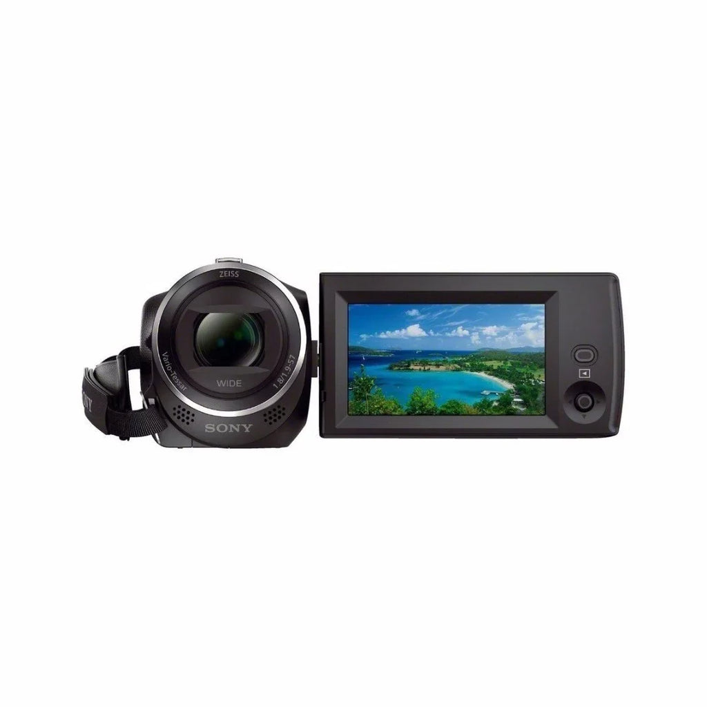 32GB SD Bundle 1080p CX405 Card Accessory Handycam Camcorder with and