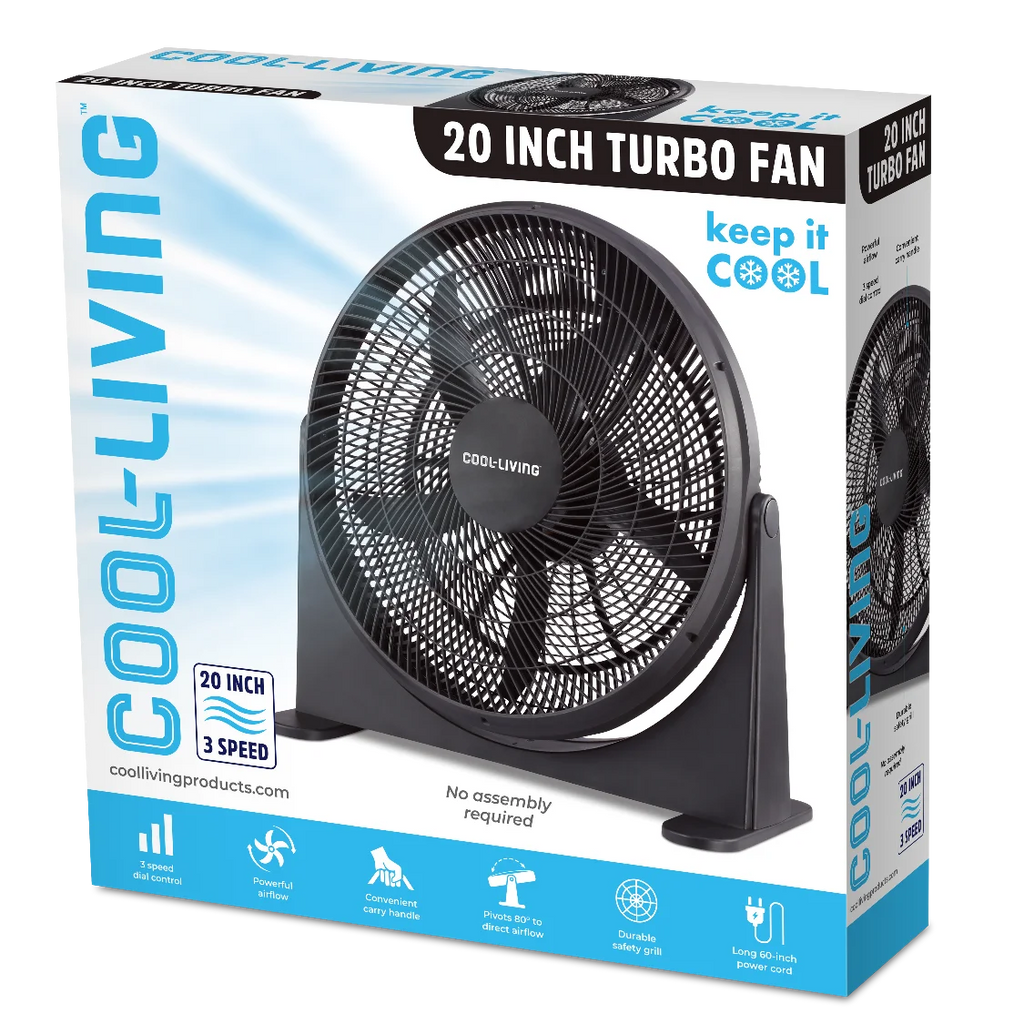 Speed 3 20-inch Fan, Turbo