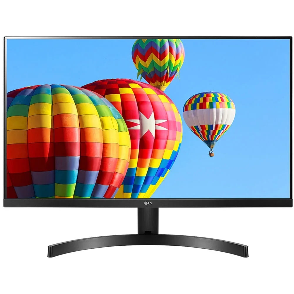 with Black Borderless 27'' Monitor HDMI IPS 3-Side FHD LG - Dual 27ML600M-B