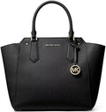 Black Michael North/South Kors Hayes Tote Large Michael