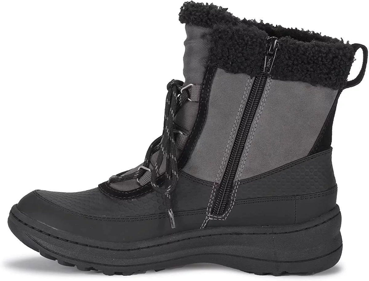 ALTA Grey/Black Dark Womens 10 Boots Suede BareTraps