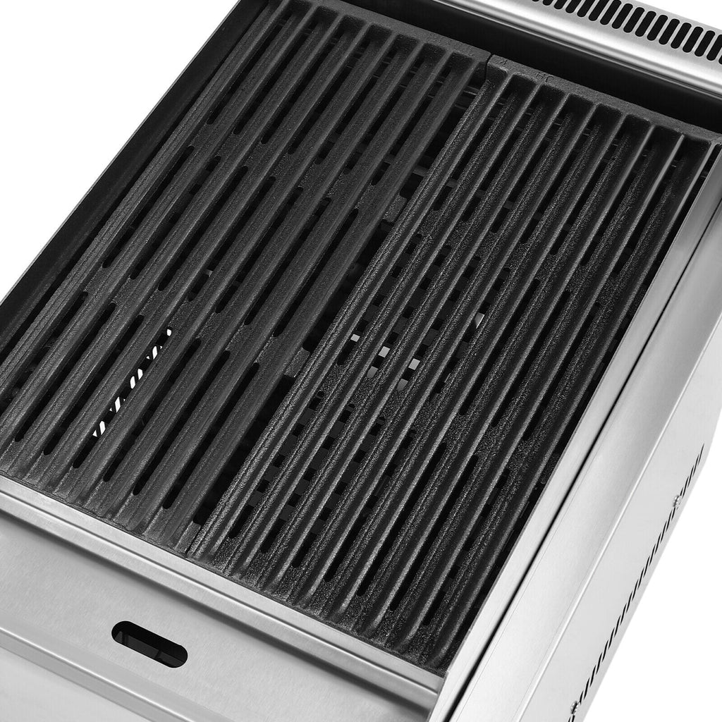 FY-977 Grill Built-in Gas Steel Intdoor Propane Grills Stainless Liquid exterior/