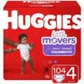 dimension Little Baby Ct, 104 Giant Diapers, Pack Movers Huggies 4,