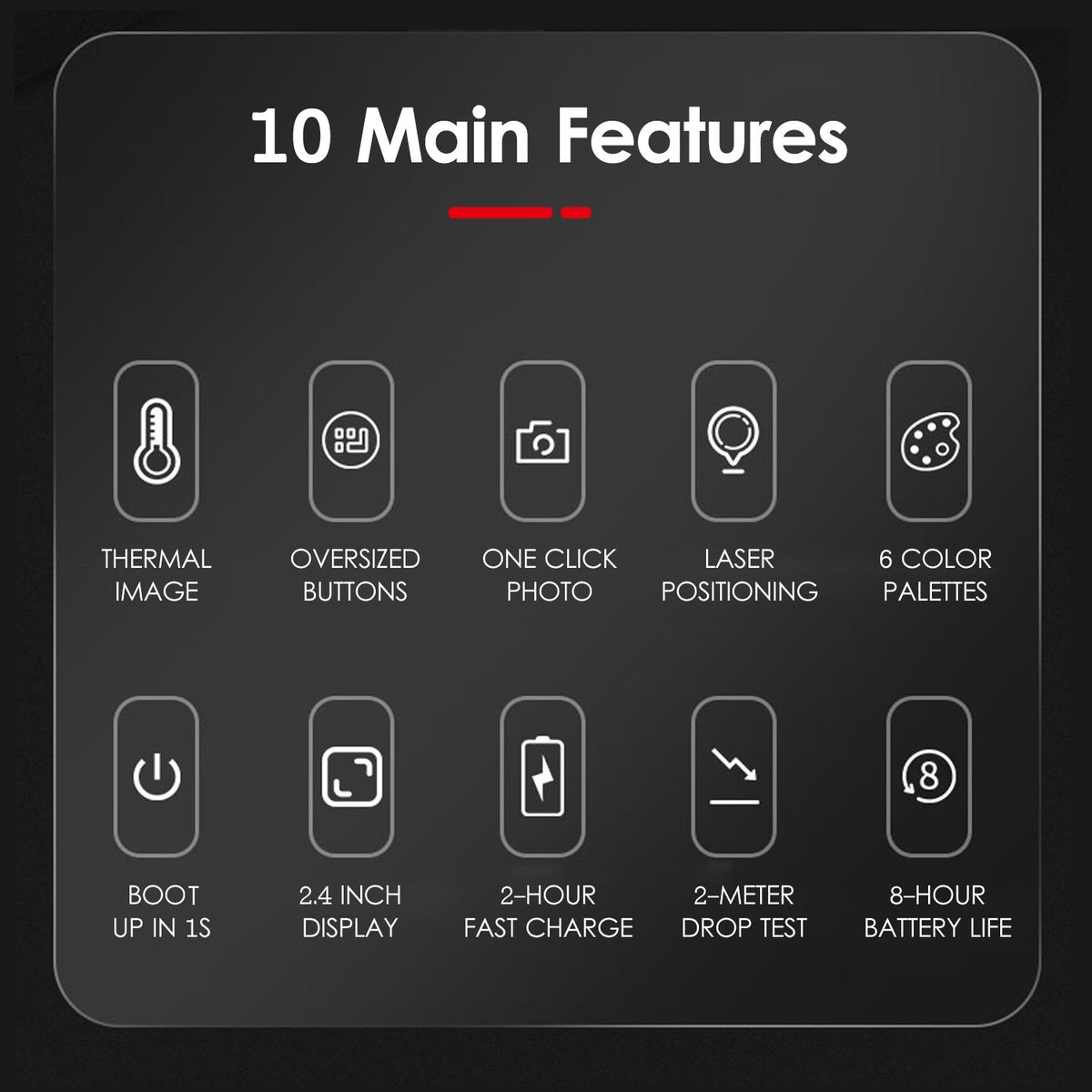 Hot Pixels Heating 120x90 Handheld Imager Camera Resolution Electrical Thermal Repair Infrared PCB T120 Floor Guide Car