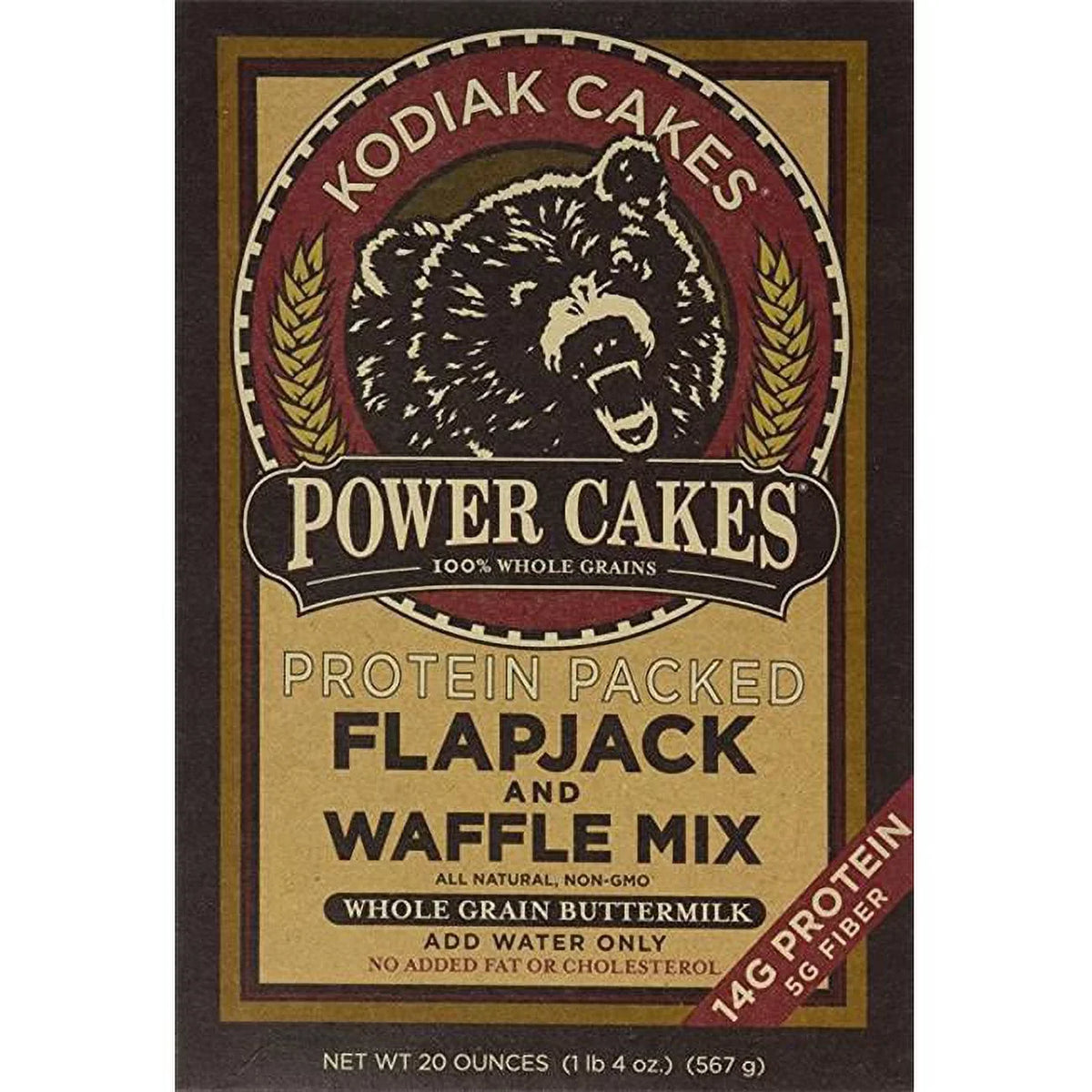 Flapjack 6 of Buttermilk Pack Power oz Kodiak 20 Mix -