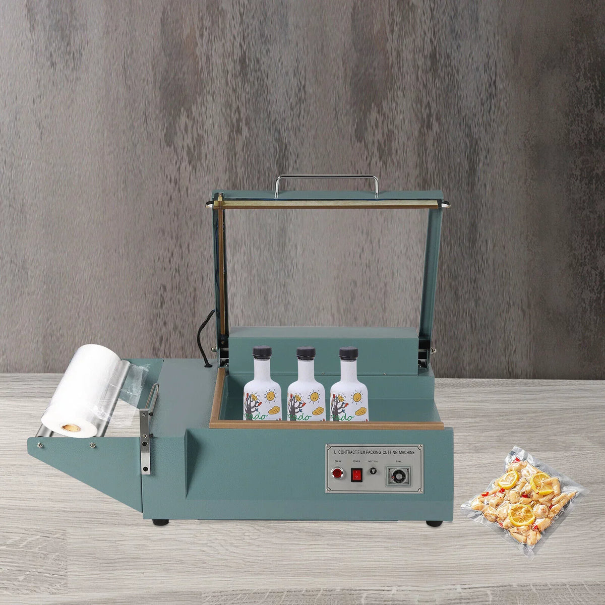 Cutter Film Sealer Quick Sealing Machine POF Machine Packing 1000W Machine Folding OUKANING Heat Wrap Shrink Sealing