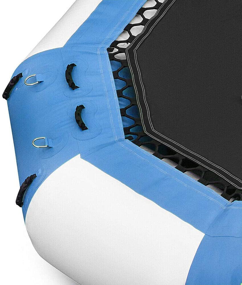 880lb 17Ft Bouncer Miumaeov Floated Beach Trampoline Pool liquid Ring Jump Inflatable 400kg/ Platform Float Swimming Jump