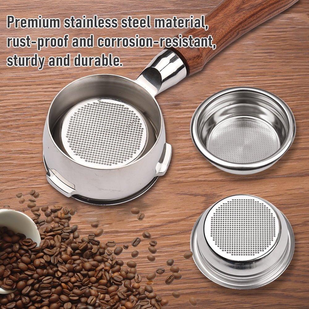 Calphalon Temp Barsetto Cup Ears Replacement 3 58Mm For Ba101 Bottomless Stainless Ba102 Steel Handle Wooden Filter Naked Coffee Iq Basket Portafilter