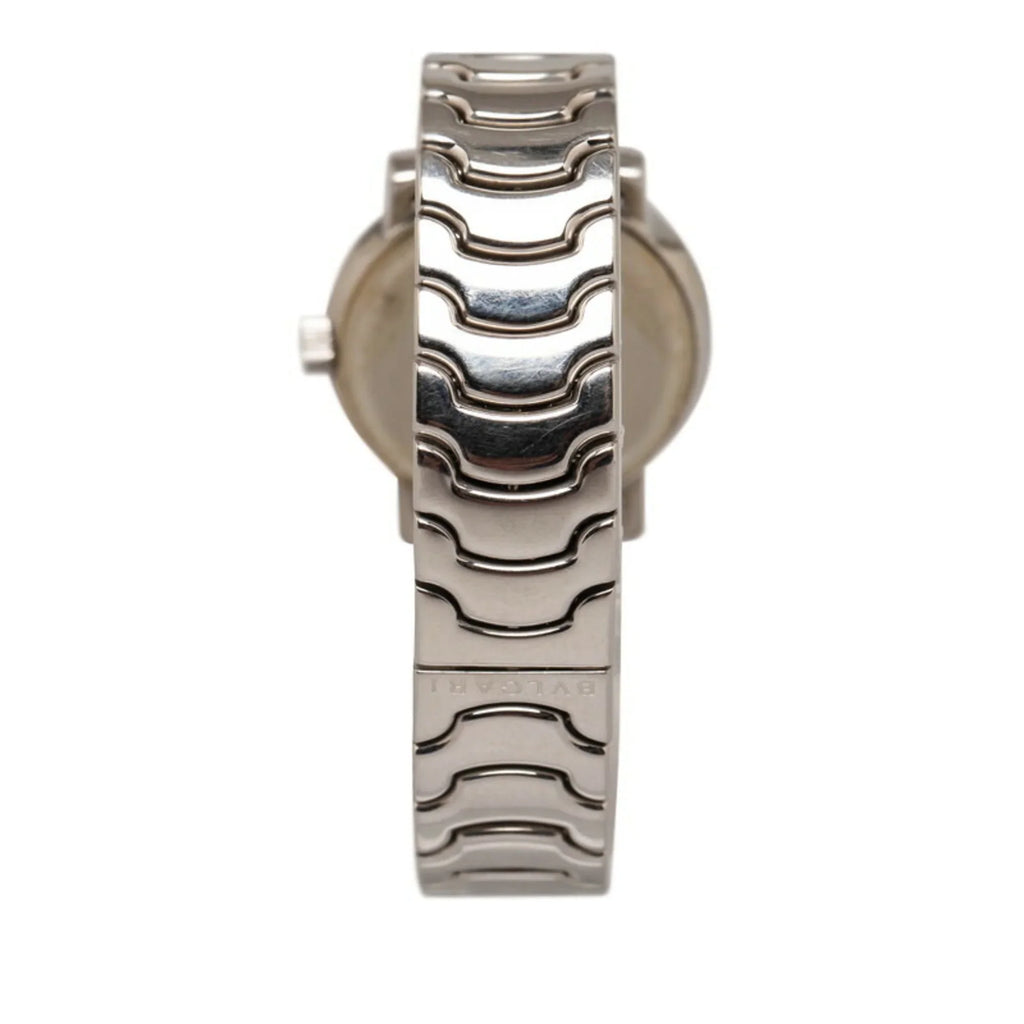 Watch Solo ST29S Quartz Tempo (Good) Bvlgari Stainless BVLGARI Pre-Owned Dial Steel Ladies Black