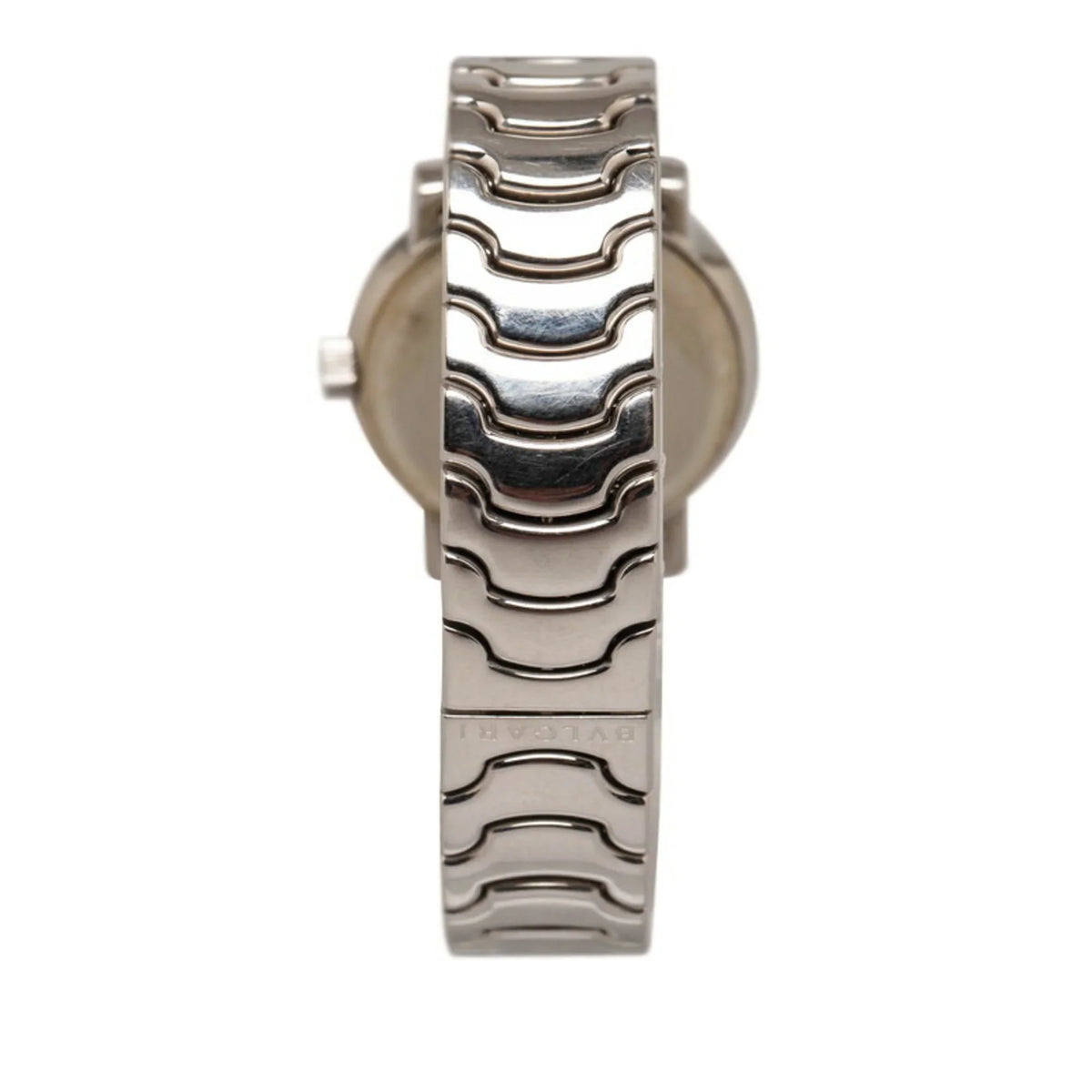Watch Solo ST29S Quartz Tempo (Good) Bvlgari Stainless BVLGARI Pre-Owned Dial Steel Ladies Black