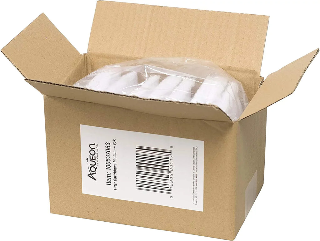 '- Cartridges Replacement Pack Filter Medium Aqueon 9