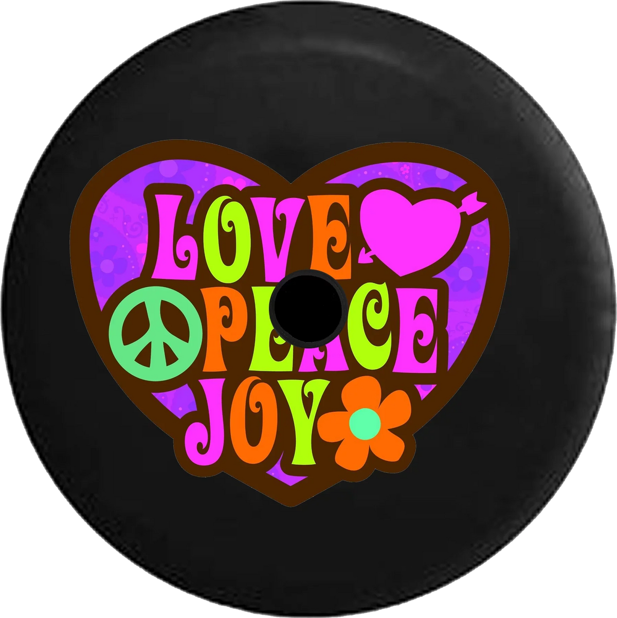 2018 32 Inch Spare 2019 Love Jeep Wrangler RV Peace JL Heart Backup Joy Heart Tire Sign Cover Camera Flower for