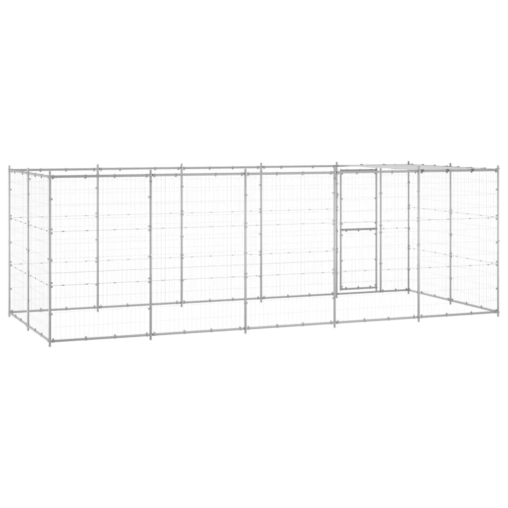 Steel 130.2 ft² with Roof Anself Galvanized