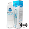 liquid Compatible RS261MDBP - DA29-00020B, liquid Refrigerator HAF-CIN with Replacement 4-Pack Fridge Filter for DA29-00020A, Filter Cartridge