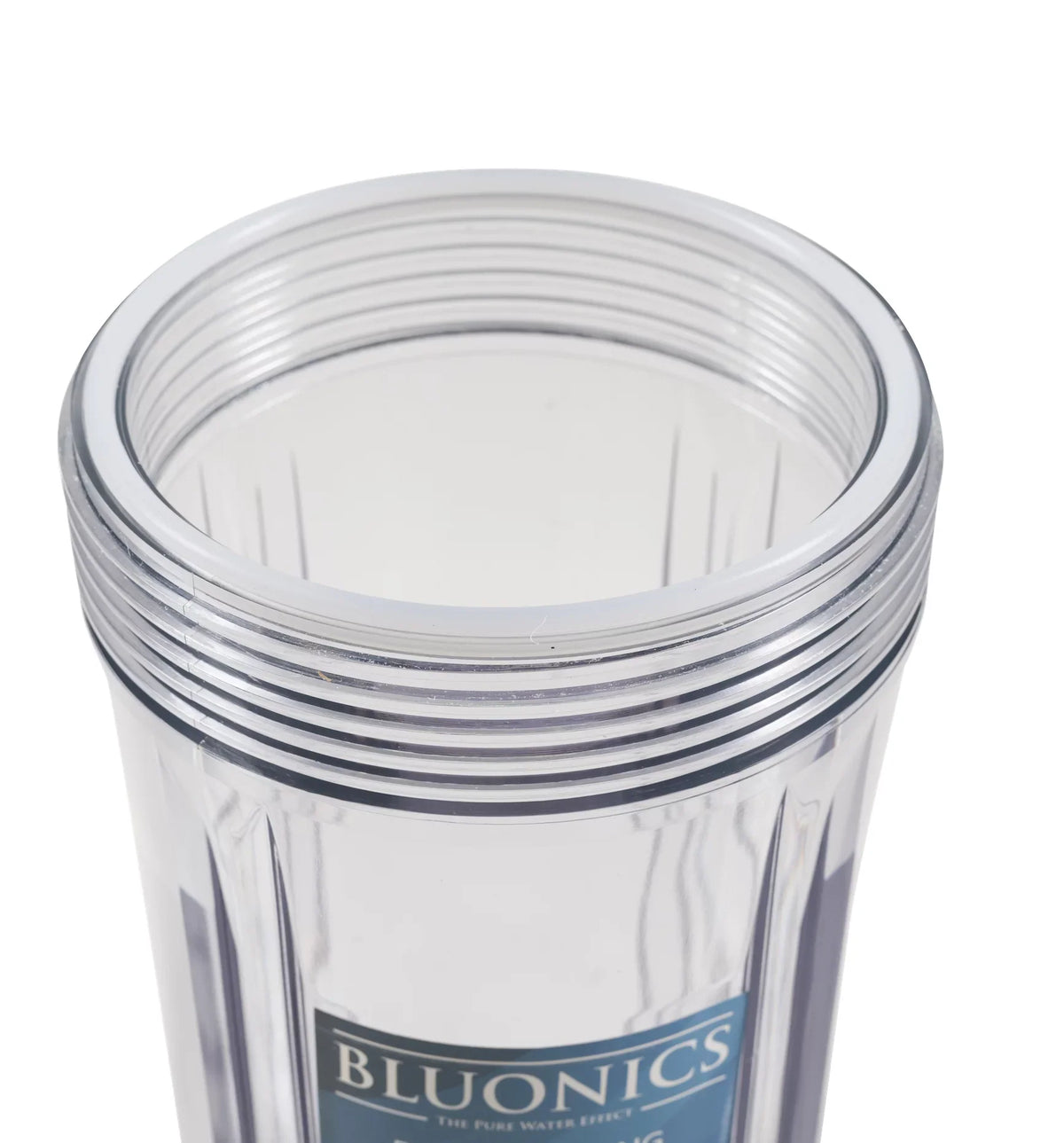 housing Micron with Cartridge liquid 5 10" Big Whole Pleated Sediment Blue Filter blue House clear transparent
