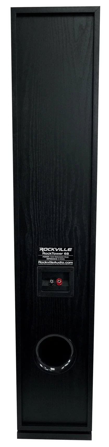 Speakers 8 Black Tower Audio Home Passive Ohm RockTower Rockville (1) 68B
