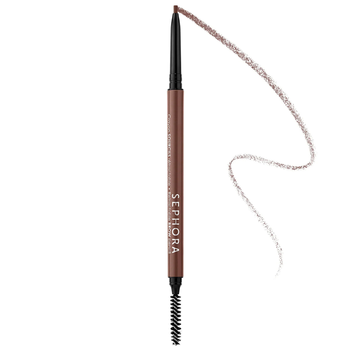 04 Retractable COLLECTION SEPHORA brown - - chestnut - Pencil EyeBrow Midnight brown 0.003oz/0.08g - Waterproof