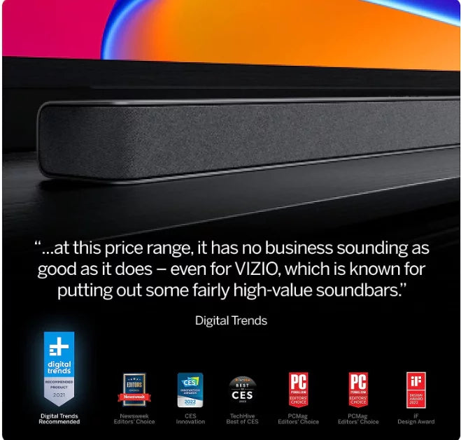 Box Sound Immersive All-in-One Open Subwoofers M213AD-K8 VIZIO M 2.1 Bar Built in