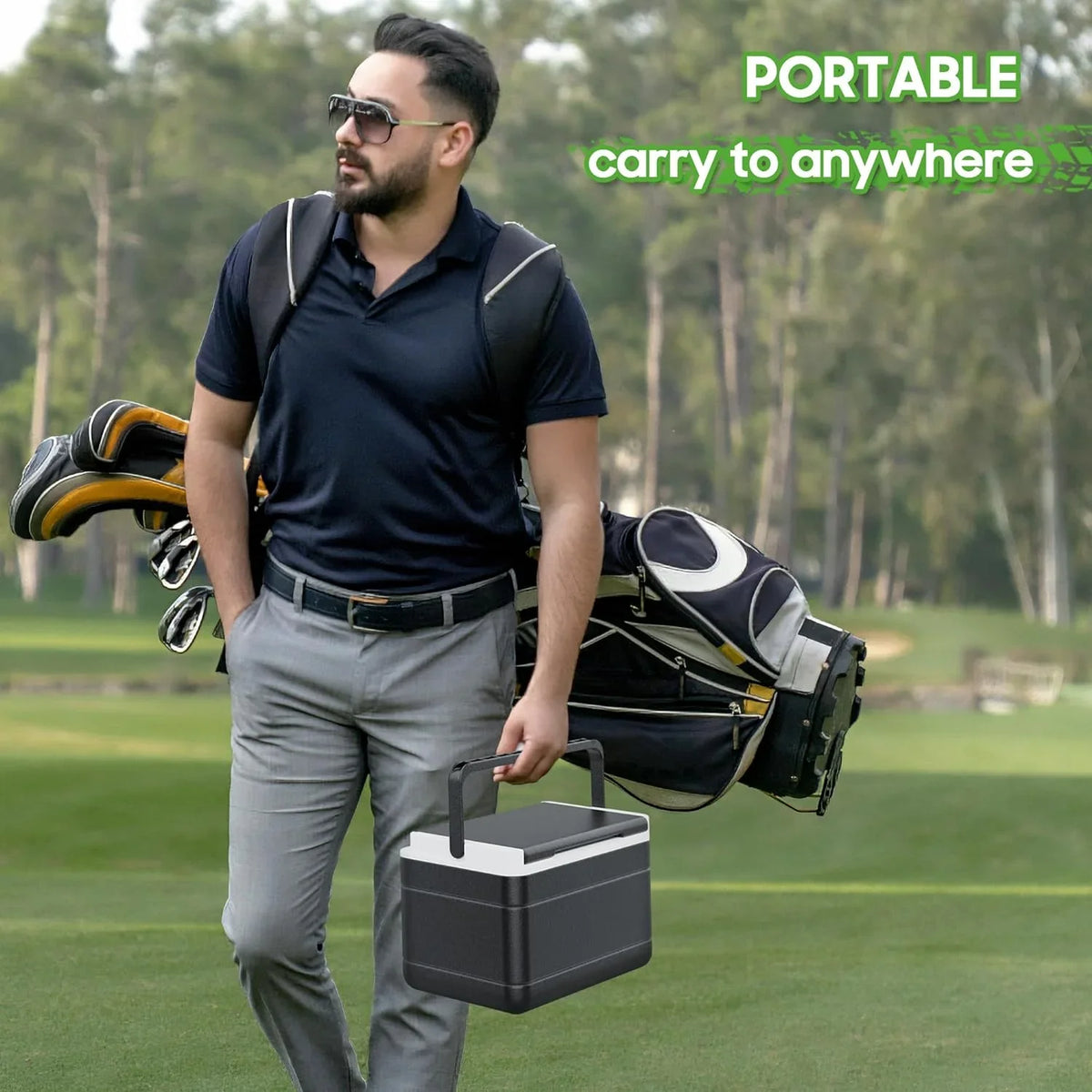 Bracket Cooler Cooling Universal for with Cart 48H Chest Yamaha, Portable Cart Golf Car Fits Caddy and Kit 102588101 10L0L Ice Golf Mounting EZGO,Club 103886801