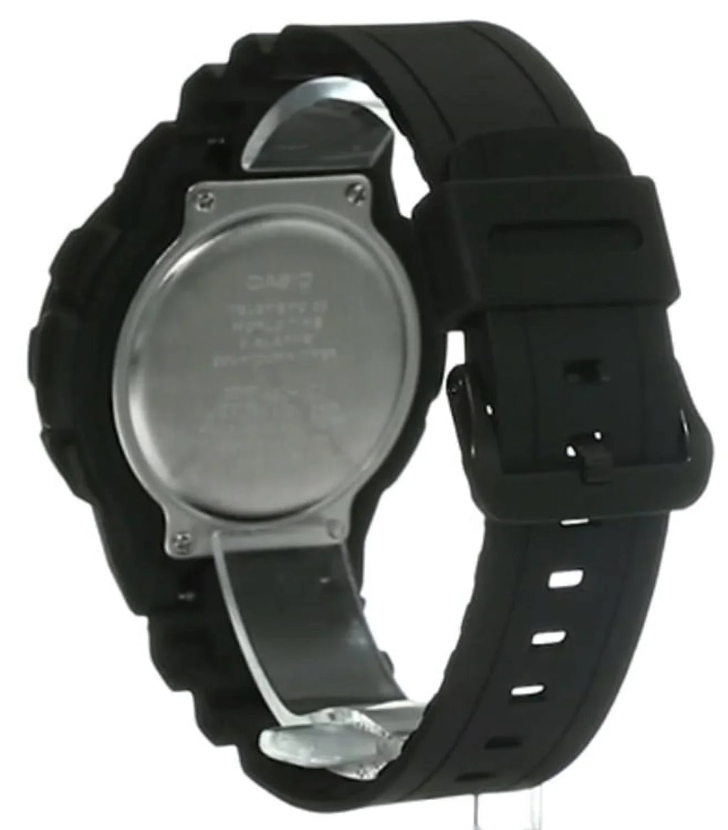 Watch, Men's Ana-Digi Black, Dive AEQ100W-1AVCF design