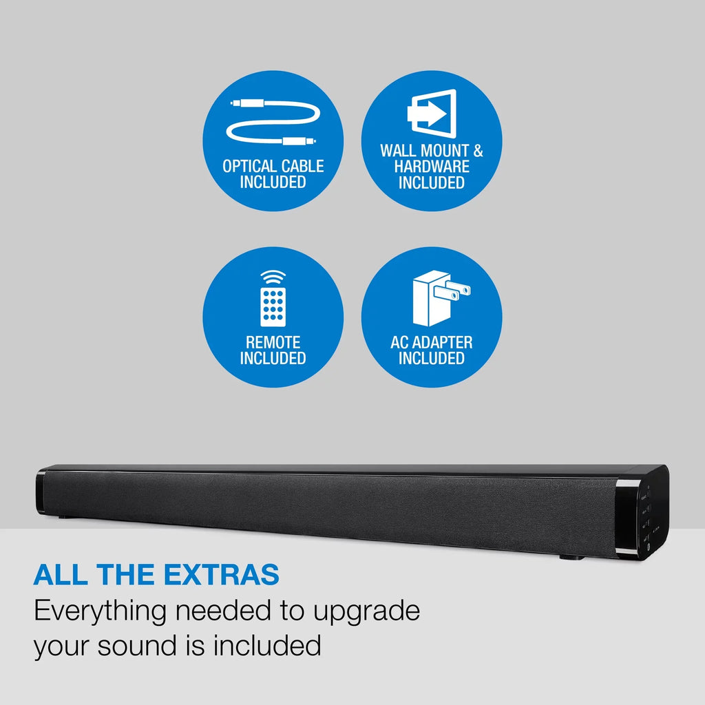 Wireless iLive Soundbar, Bluetooth ITB031B 29"