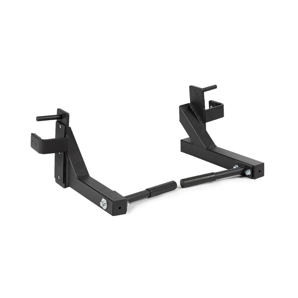 Fits 3” Capacity, Dip Attachment, design LB X 880 Rack Dip Series Tubular Steel Bars, Fitness Mounted J-Hook Titan 3” X-3
