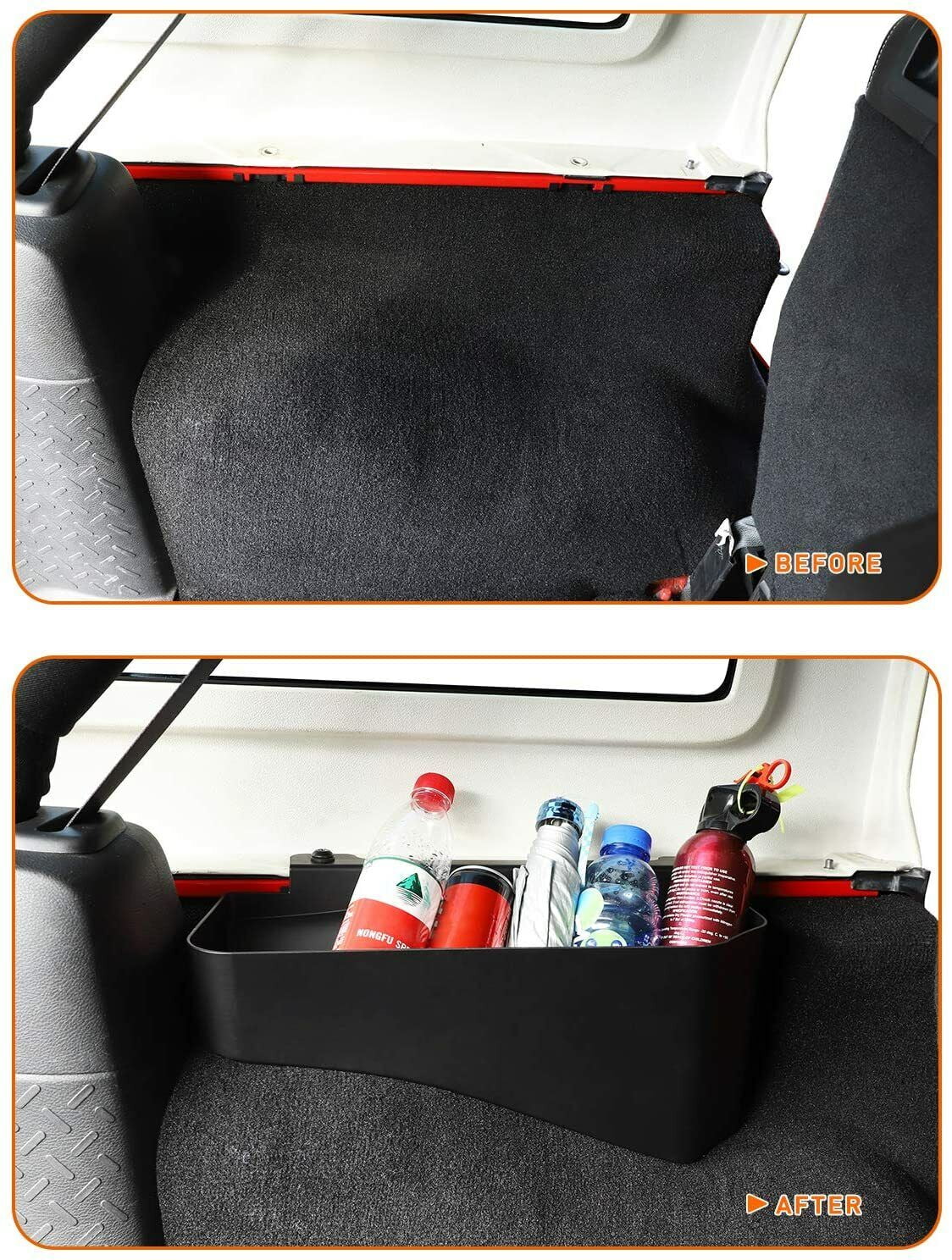 Rear Wheel Tray Bin Trunk Storage Organizer Teledu Well Box