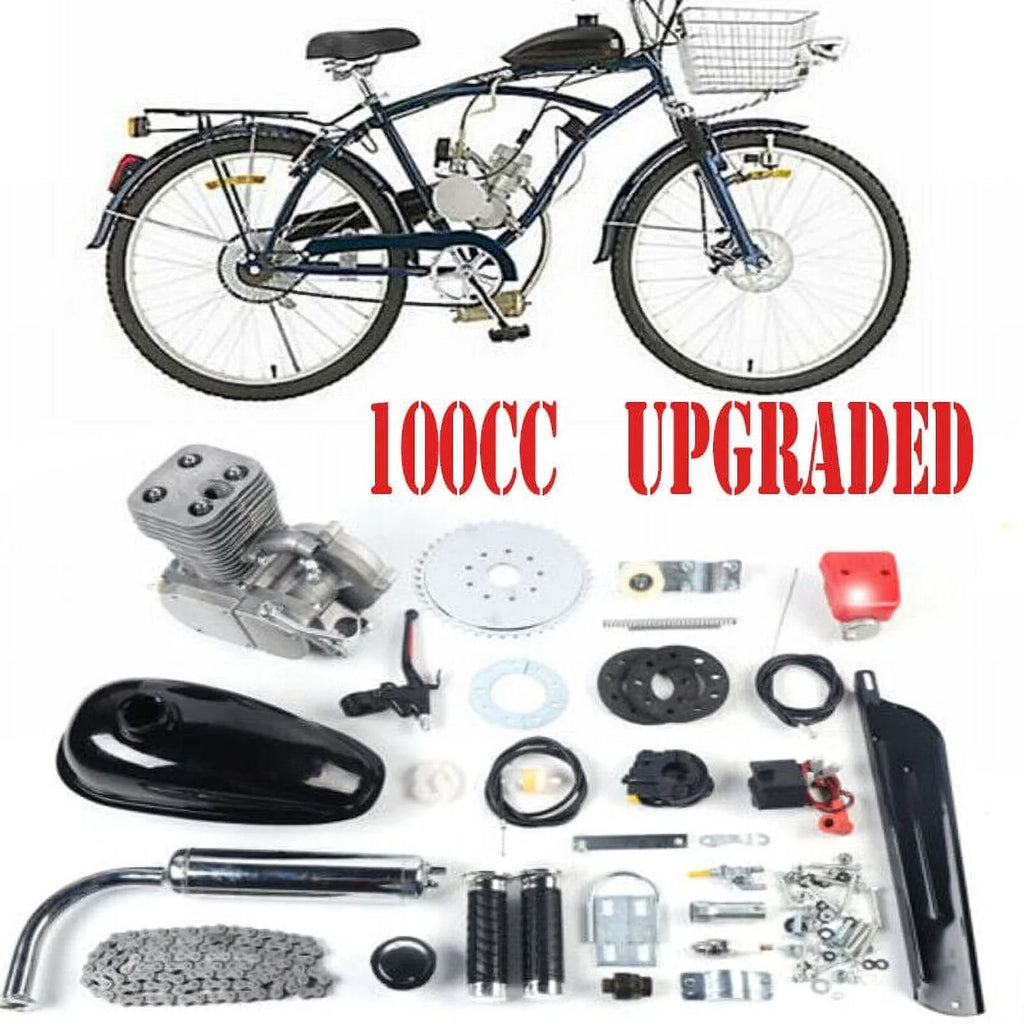 Kit Set Bike Full /28" for Engine Engine Most 100CC Bicycle Kit Stroke Motorized 2 Petrol Miumaeov Gas Bicycle 26"