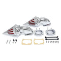 Plus Air Chrome Spike 2006 Compatible Boulevard with Intake Suzuki Dual Filter - M109 Cleaner Krator