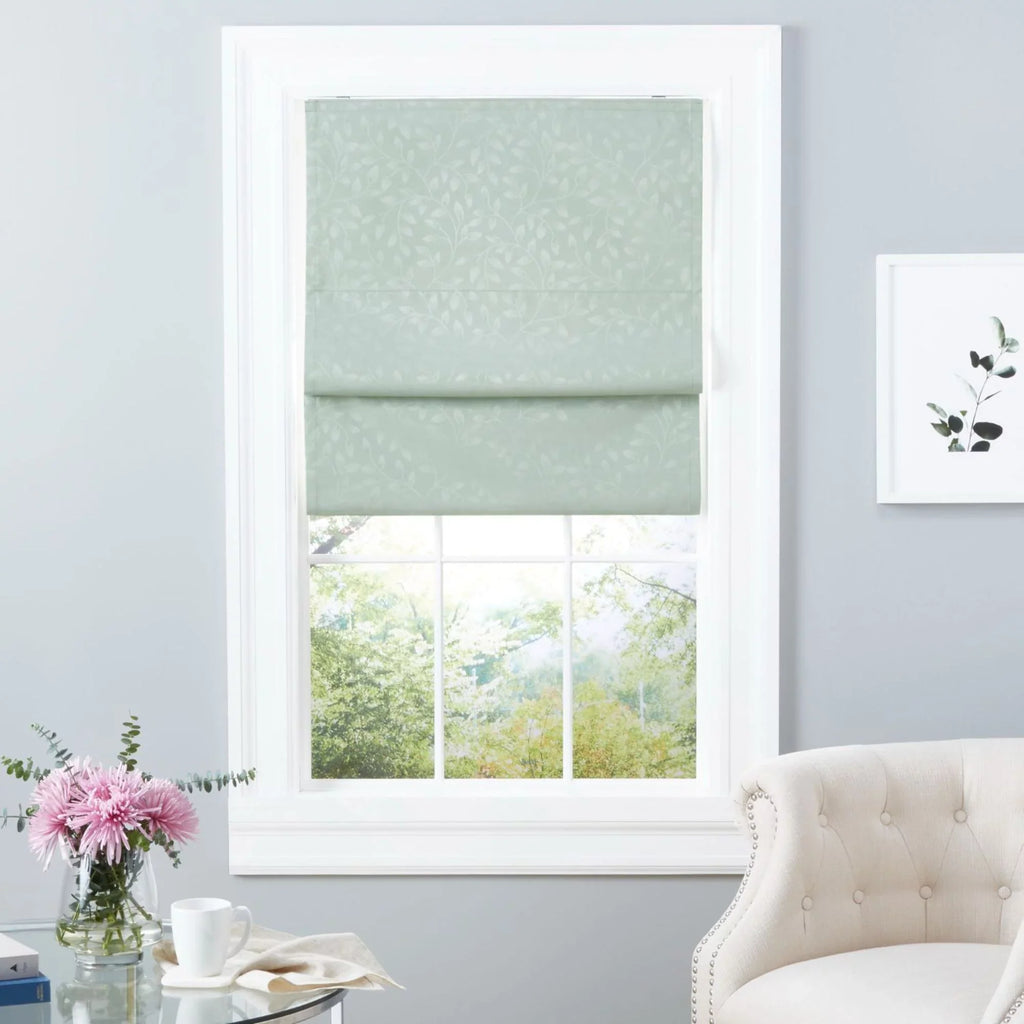 Bolan Blackout Sage Shade, Botanical 23"x Roman 64", Home Exclusive Total