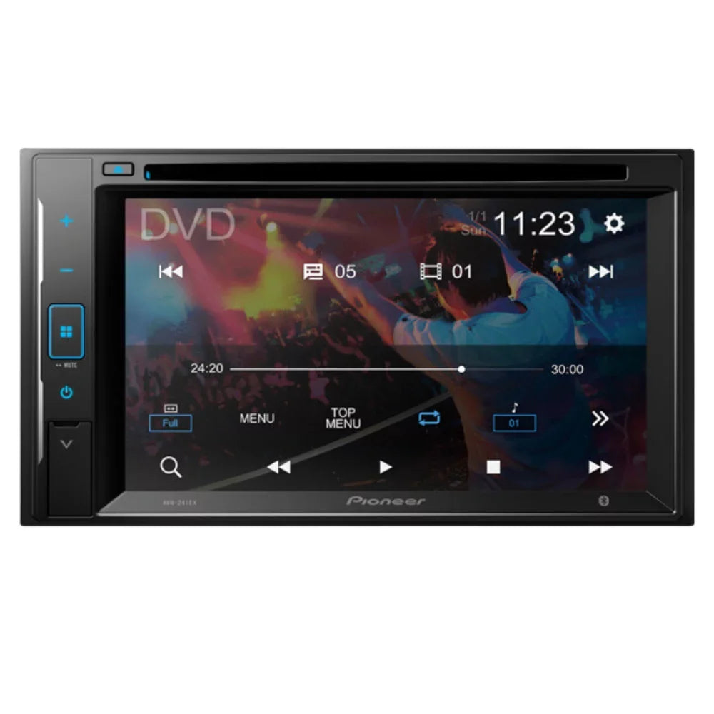 Kit/in-Dash Bundle Media KIT4700 Digital w/OEM Car DVD/CD Touchscreen Camera/Installation Chrysler AVH-241EX Receiver Nav Double Bluetooth/Backup Pioneer Stereo DIN W/ with 6.2" Aspen AM/FM for 2007
