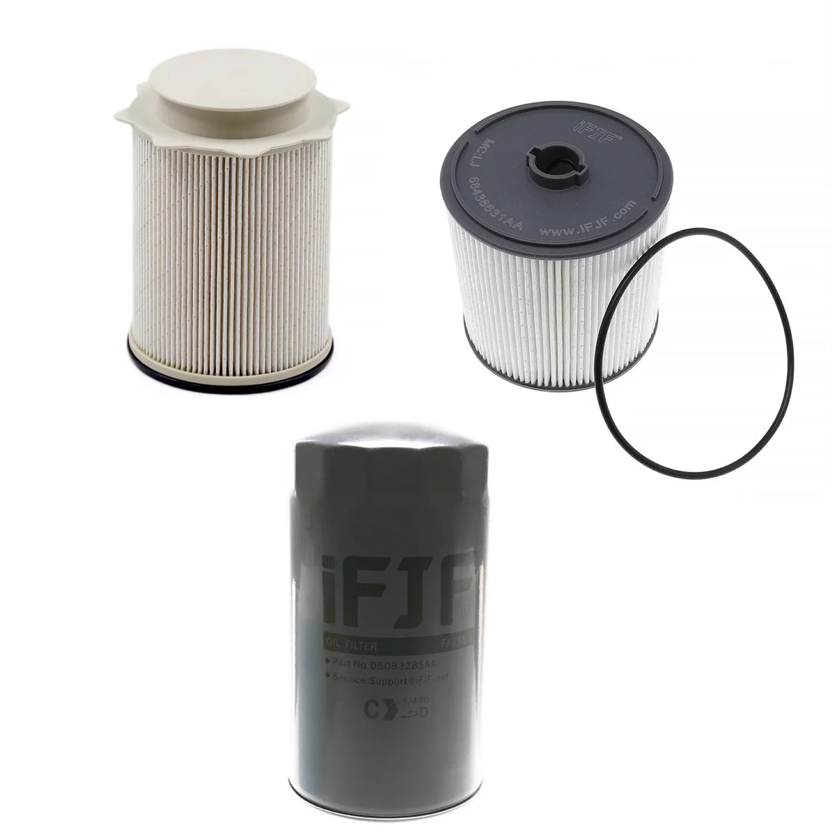 68157291AA Engines 5083285AA 4500 Air Precision Allow 3500 Filter Fluid and Ram 2019-2020 68436631AA Element Filter and 5500 Flow 2500 6.7L Turbo iFJF Replacement for Enough Diesel Oil or Fuel