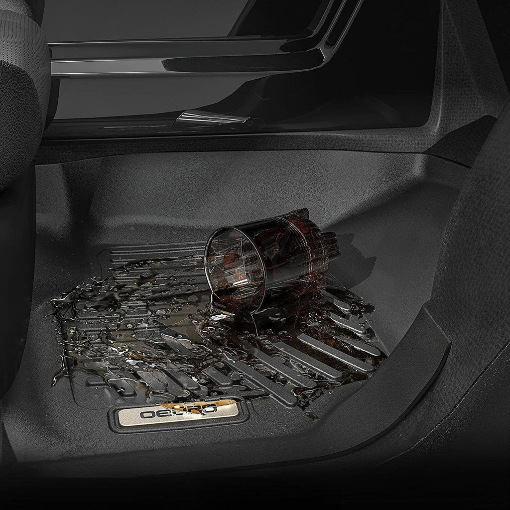 Seat TPE Row Ledkingdomus & Set Forester Front 2 for Rubber Liner Floor 2nd Mats 2019-2024 All-climate 3D Subaru