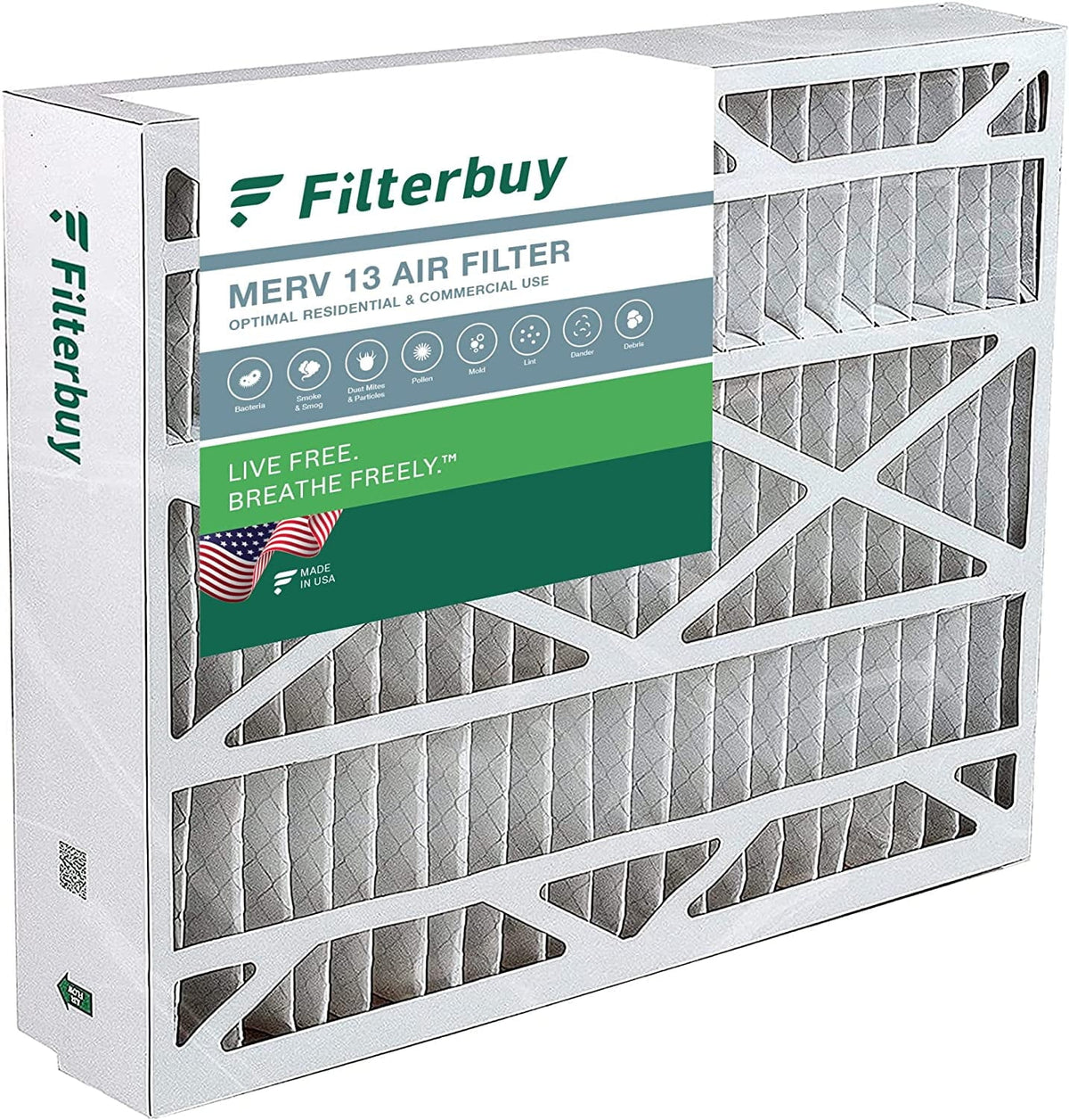 20x21x5 Air HVAC X8790 AC / Filterbuy Filters MERV 13 PCO14-23 Furnace (1-Pack) for Pleated Lennox