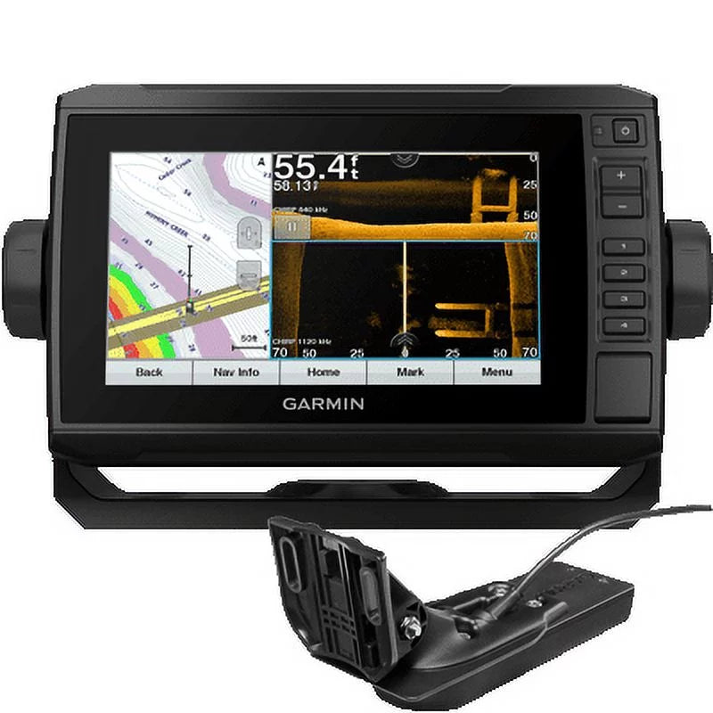 EchoMap UHD Garmin and 010-02337-01 with GT54UHD-TM 72sv Transducer BaseMaps