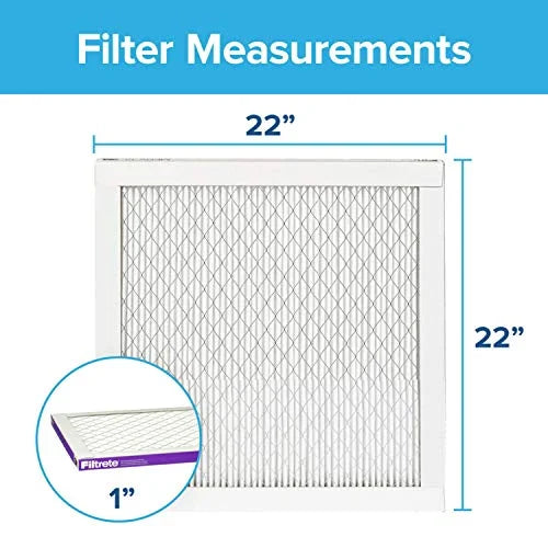 x Allergen, Furnace dimensions Healthy 21.69 x (exact 21.69 0.78) Filter, AC Living 6-Pack Air 1500, MPR Ultra Filtrete 22x22x1,