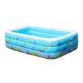 Kid Bathtub Swimming Basin Inflatable Pool Portable Pool OWSOO Swimming