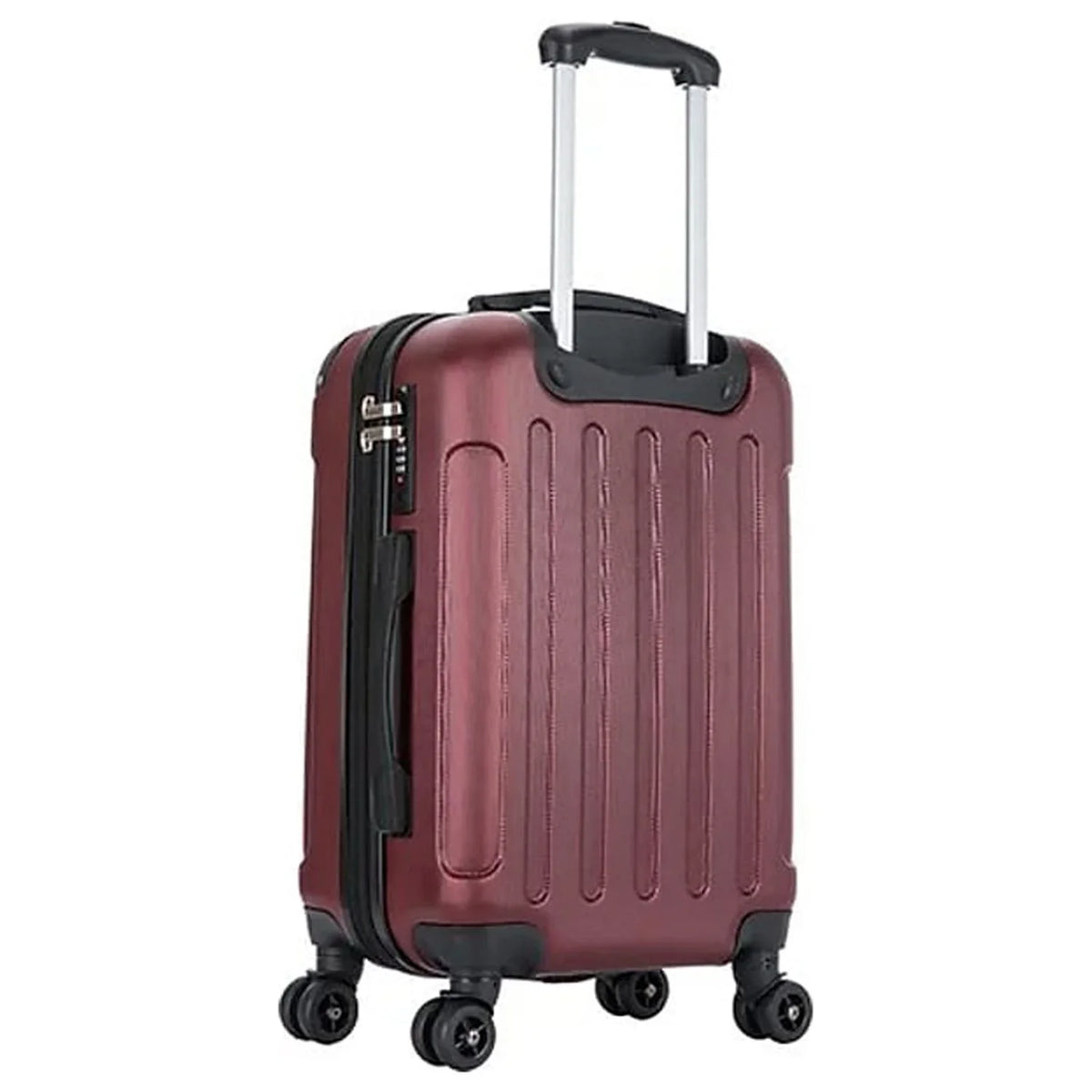 INTELY DUKAP Luggage (DKINT00S-WIN) 4-Wheel Spinner Plastic Wine