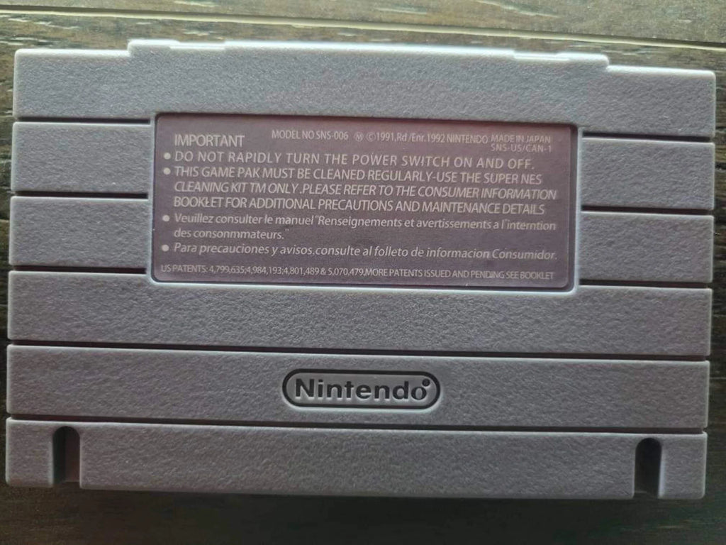 '- Ent. SNES System OutlAnder Cartridge NTSC/PAL - Super Nintendo 1993