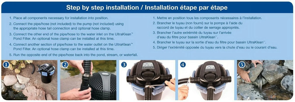 2000 w/UV Filter UltraKlean AquaScape Pressurized