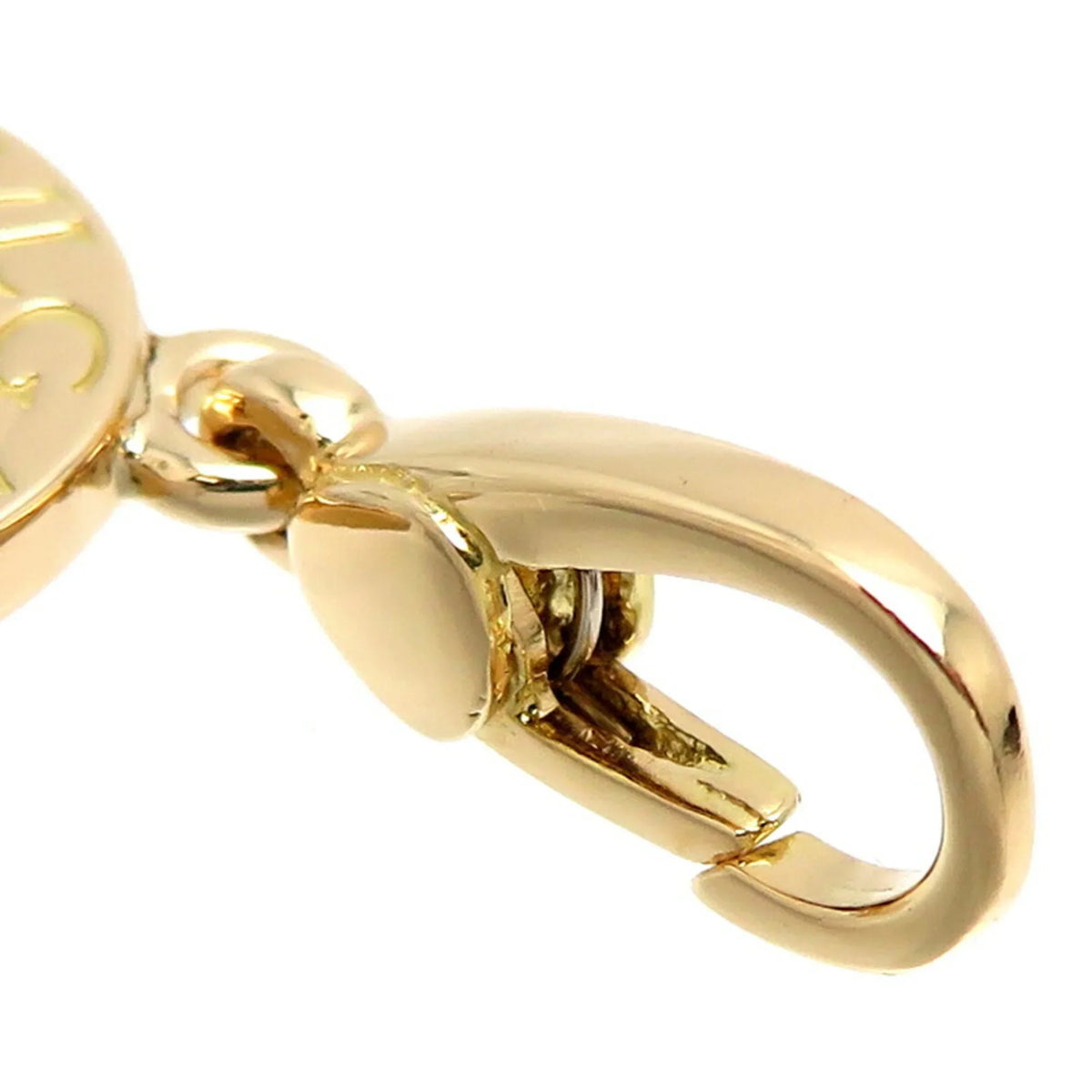 Yellow 750 Gold and Pre-Owned BVLGARI Men's Women's Charm (Good)