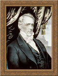 James Ornate by Buchanan Canvas Art and Wood 24x18 Framed Currier Gold Ives