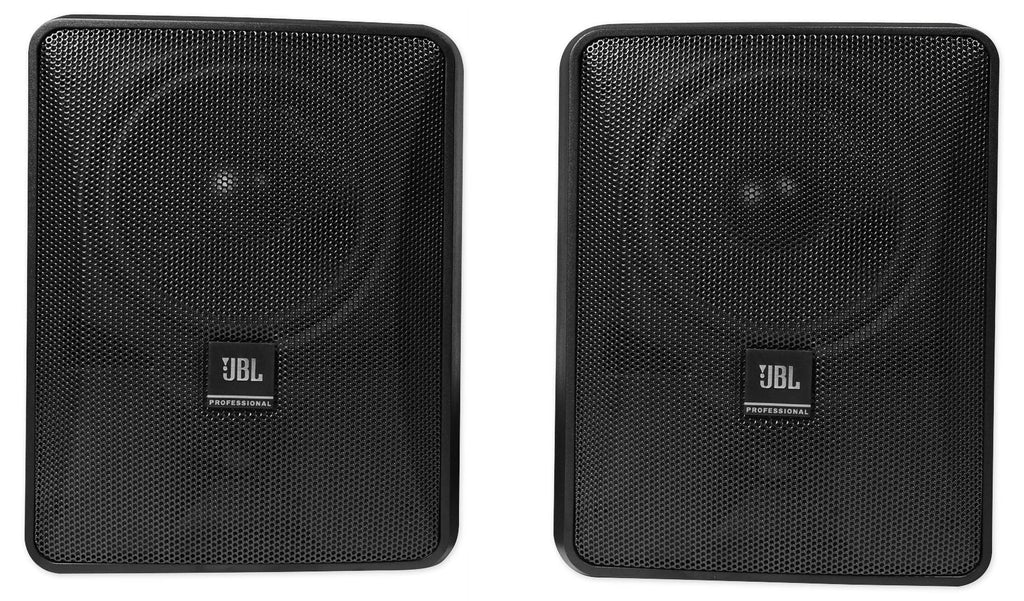 5.25" Wall+6.5" Speakers+Amp 4) JBL Black Restaurant/Cafe/Bar Ceiling Commercial