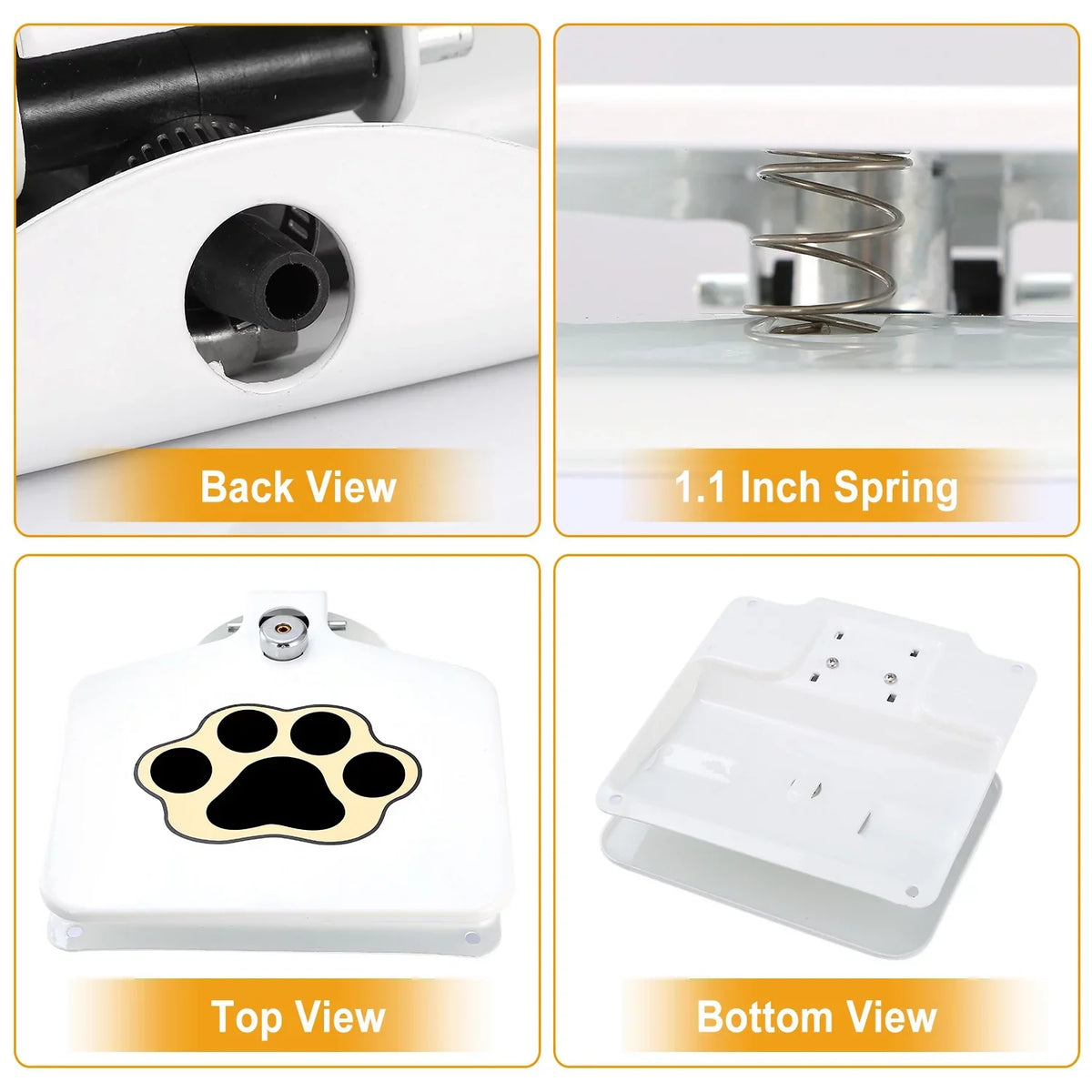 Dog Toy exterior Fountain, Hygienic, Dog Garden on Paw Step liquid Sprinkler Activated Ultra iMounTEK