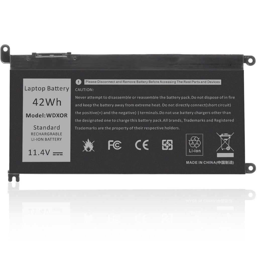 5368 15 Inspiron 7368 5000 5770 Laptop WDXOR 5378 17 13 for 7000 Battery