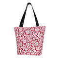 Bag,Shoulder Shopping Large Tote Handbags Red Lukts Flowers Capacity Bag Women'S Bag Hobos