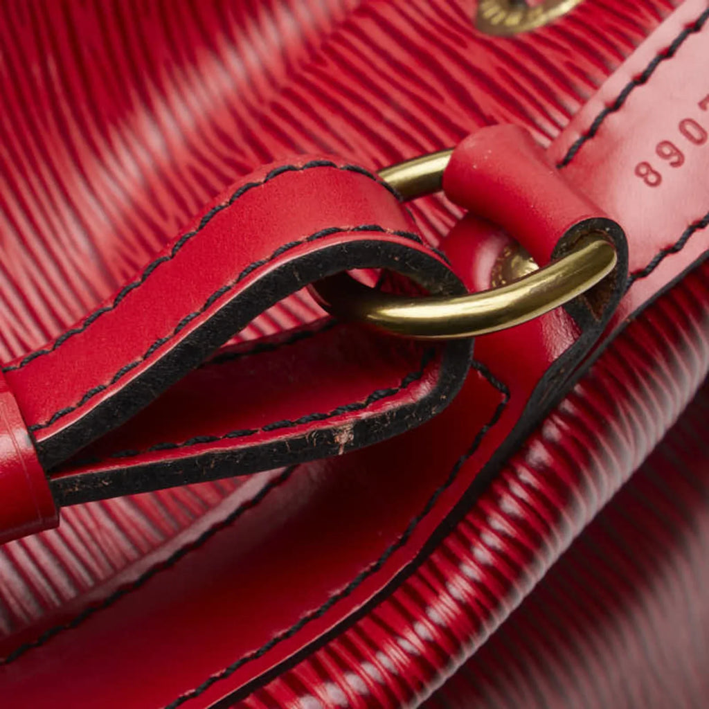 Epi Handbag Castilian Petit One M44107 Shoulder Pre-Owned Ladies (Good) Noe Leather Red Bag