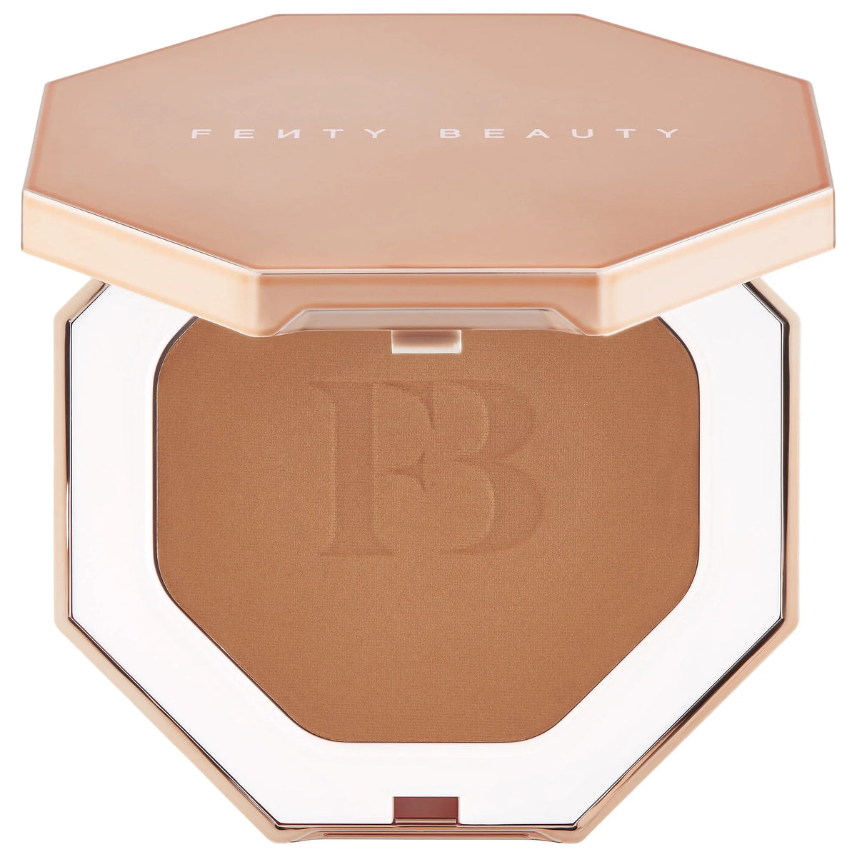 Rihanna Sun warm Bronzer - Beauty Warmth with Instant Fenty Shady Biz - light Stalk'r undertones by