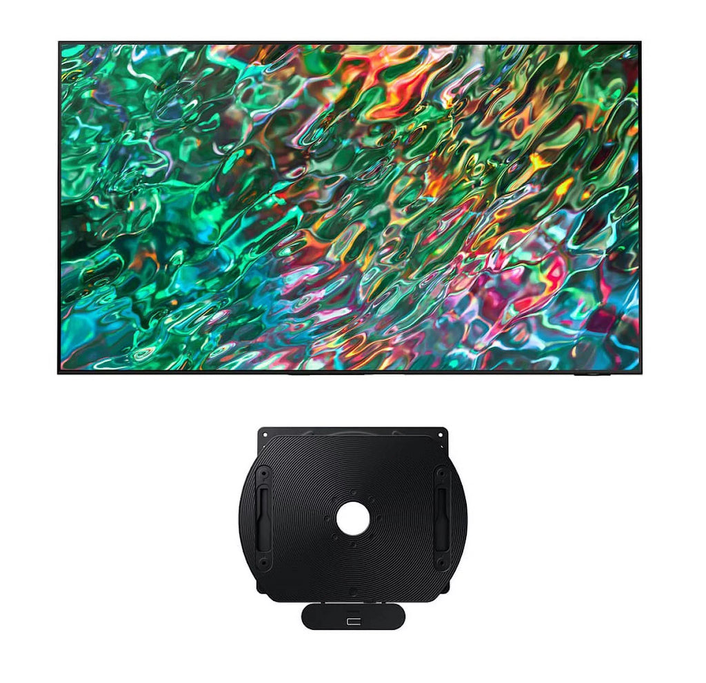 QLED (2022) a Quantum TV Mount 43"-55" Wall with QN55QN90BAFXZA 55" Smart VG-ARAB22WMT Auto-Rotating 4K for Neo TVs Matrix